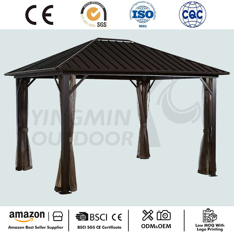 Gazebo Hardtop 10 'x 14' Genova