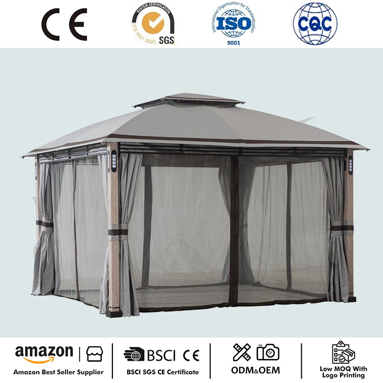 Gazebo morbido a 2 livelli