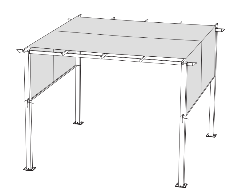 Guide di prodotto pergola da 10'x10 '