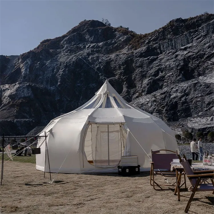Quanto durano la tenda per campana di tela all'aperto?