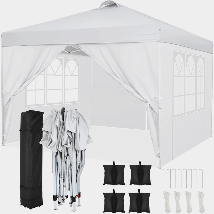 Tenda a baldacchino pop-up portatile 3x3 m