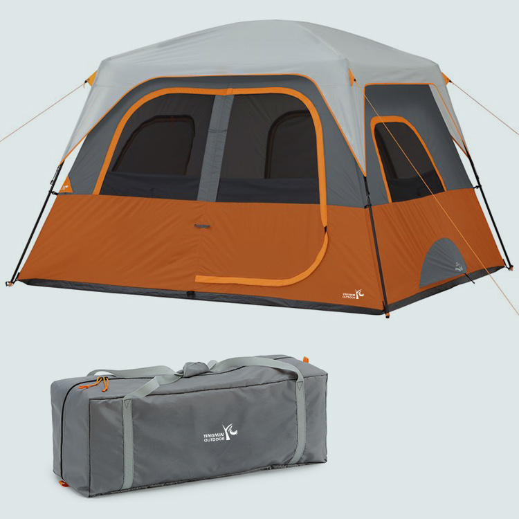 Tenda da campeggio a due piani per 6 persone