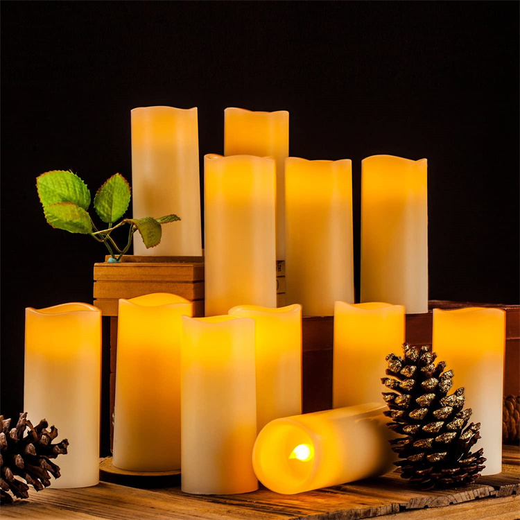 Candele finte a LED senza fiamma