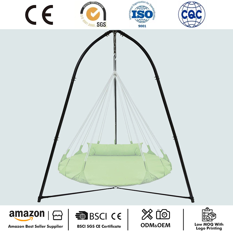 Supporto per sedia sospesa con treppiede per amaca