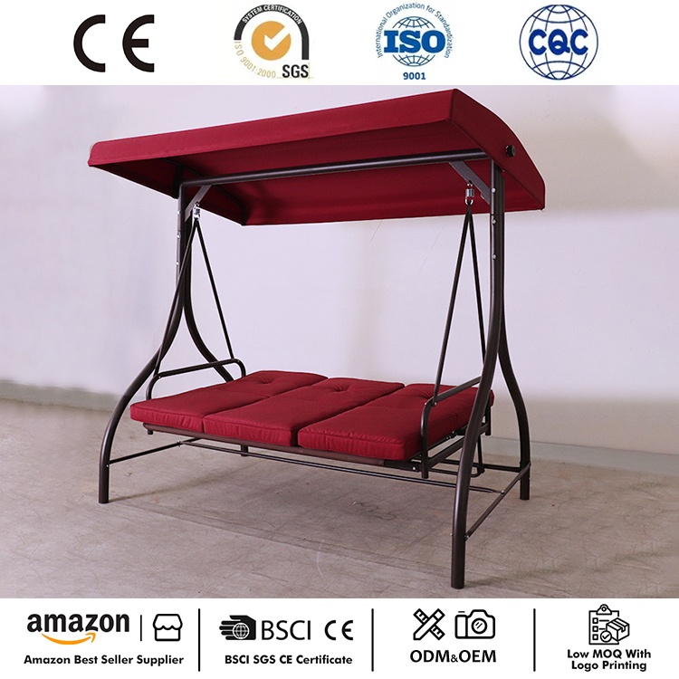 Patio swing diybed con baldacchino