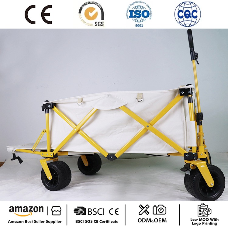 Carrello da spiaggia pieghevole per esterni