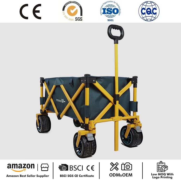 Carrello pieghevole pieghevole per esterni