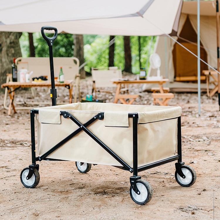 Carrello pieghevole da giardino esterno