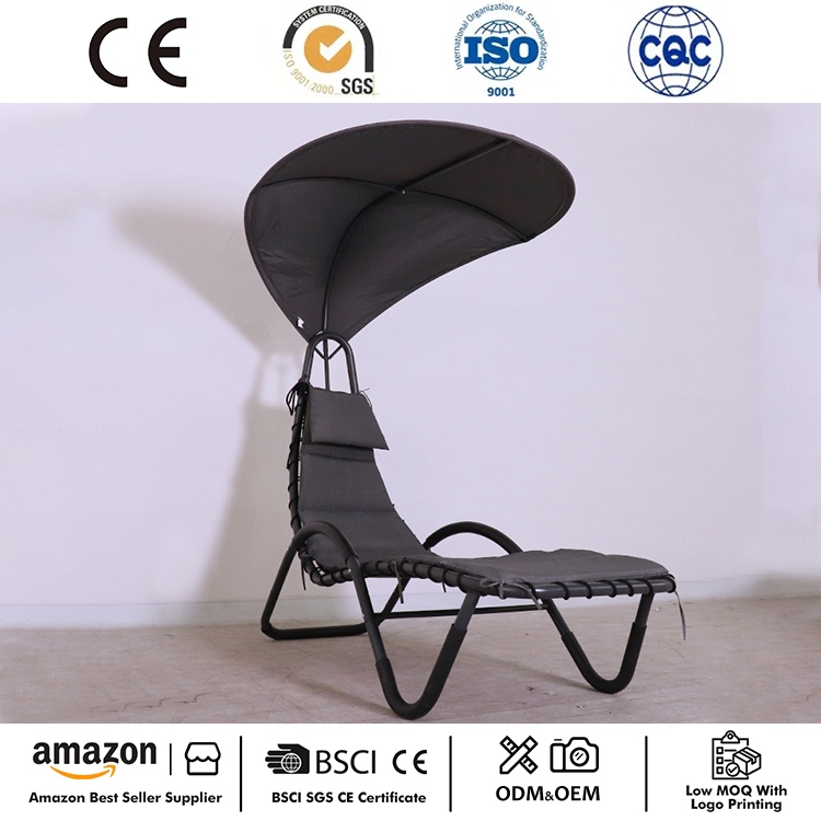Sedia da chaise -lounger appeso all'aperto