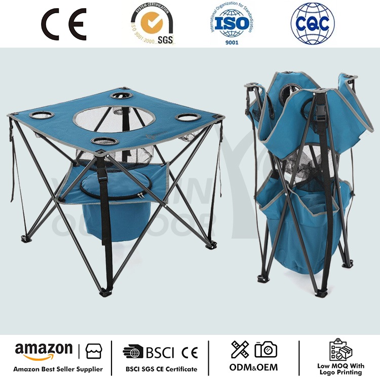 Tavolo pieghevole per portellone posteriore portatile da esterno