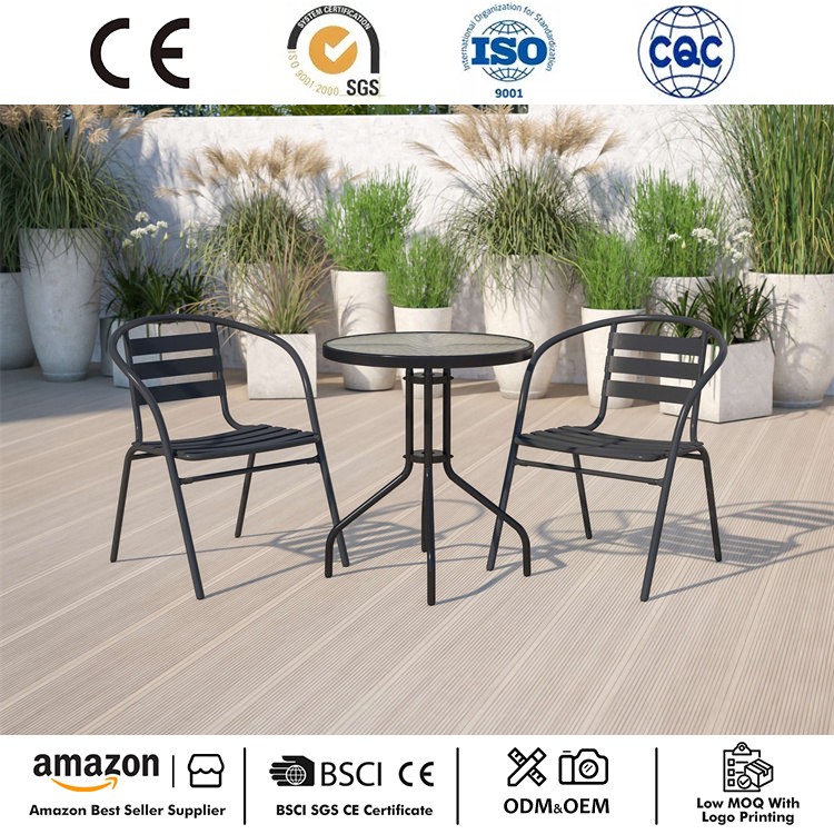 Set di mobili da pranzo per patio bistrot