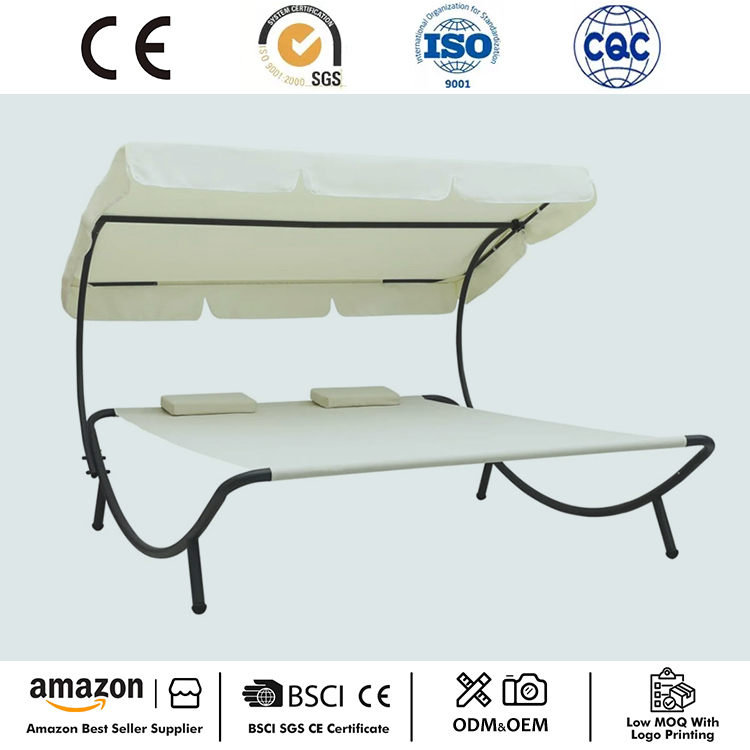 Patio Lounge Letto con baldacchino