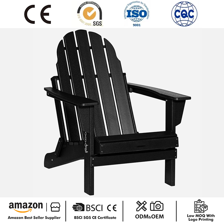 Sedia Adirondack pieghevole in plastica
