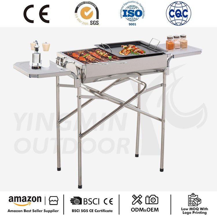 Barbecue portatile a carbone per barbecue