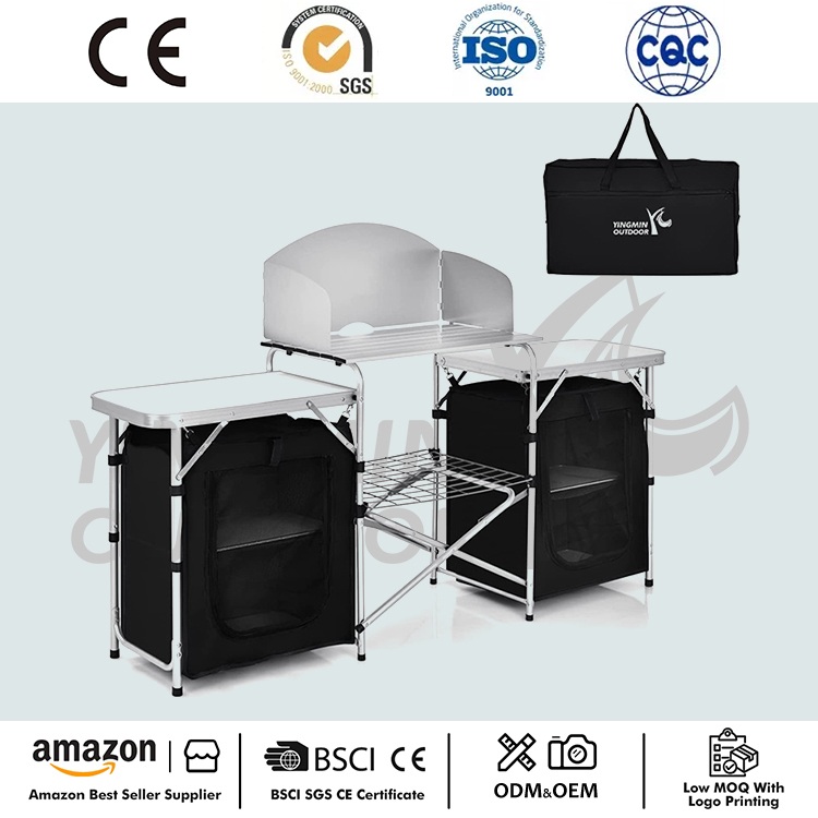 Tavolo da cucina da campeggio portatile