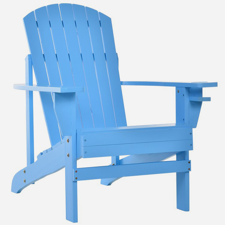 Sedia Adirondack in legno per esterni