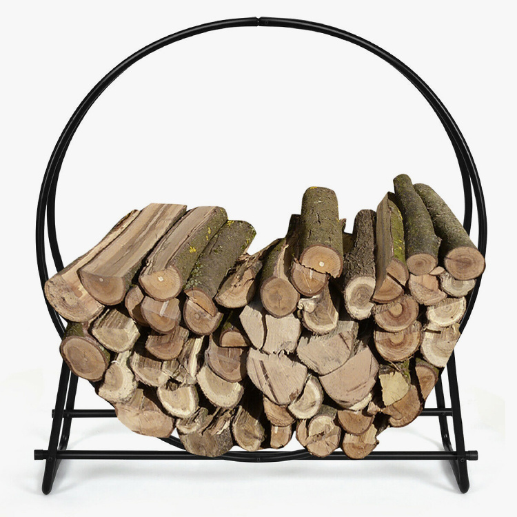 Log Hoop Porta legna da ardere